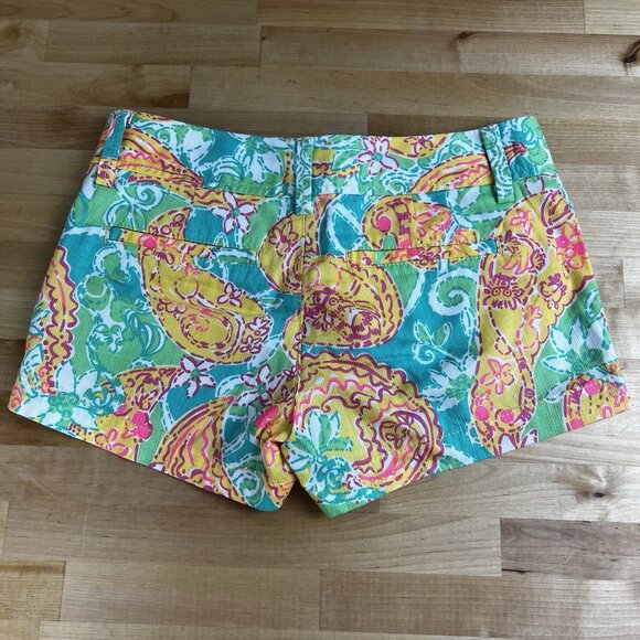 LILLY PULITZER The Walsh Short Size 000 Pop Goes the Lemur Low Rise 3" Inseam - Picture 3 of 10